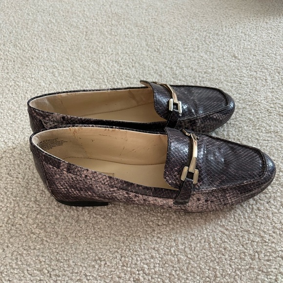 Nine West faux snakeskin leather loafer - Picture 7 of 12